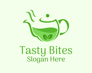 Organic Tea Kettle Logo