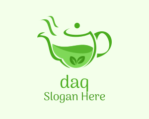 Organic Tea Kettle Logo