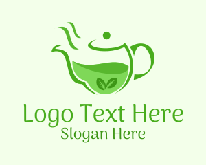Organic Tea Kettle Logo
