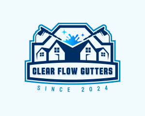 Gutter Cleaning Sanitation logo design