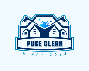 Gutter Cleaning Sanitation logo design