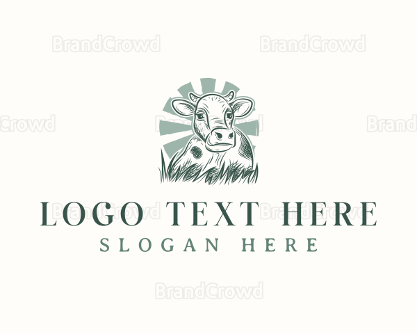 Cattle Calf Cow Logo