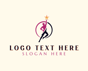 Talent Agency - Star Career Leadership logo design