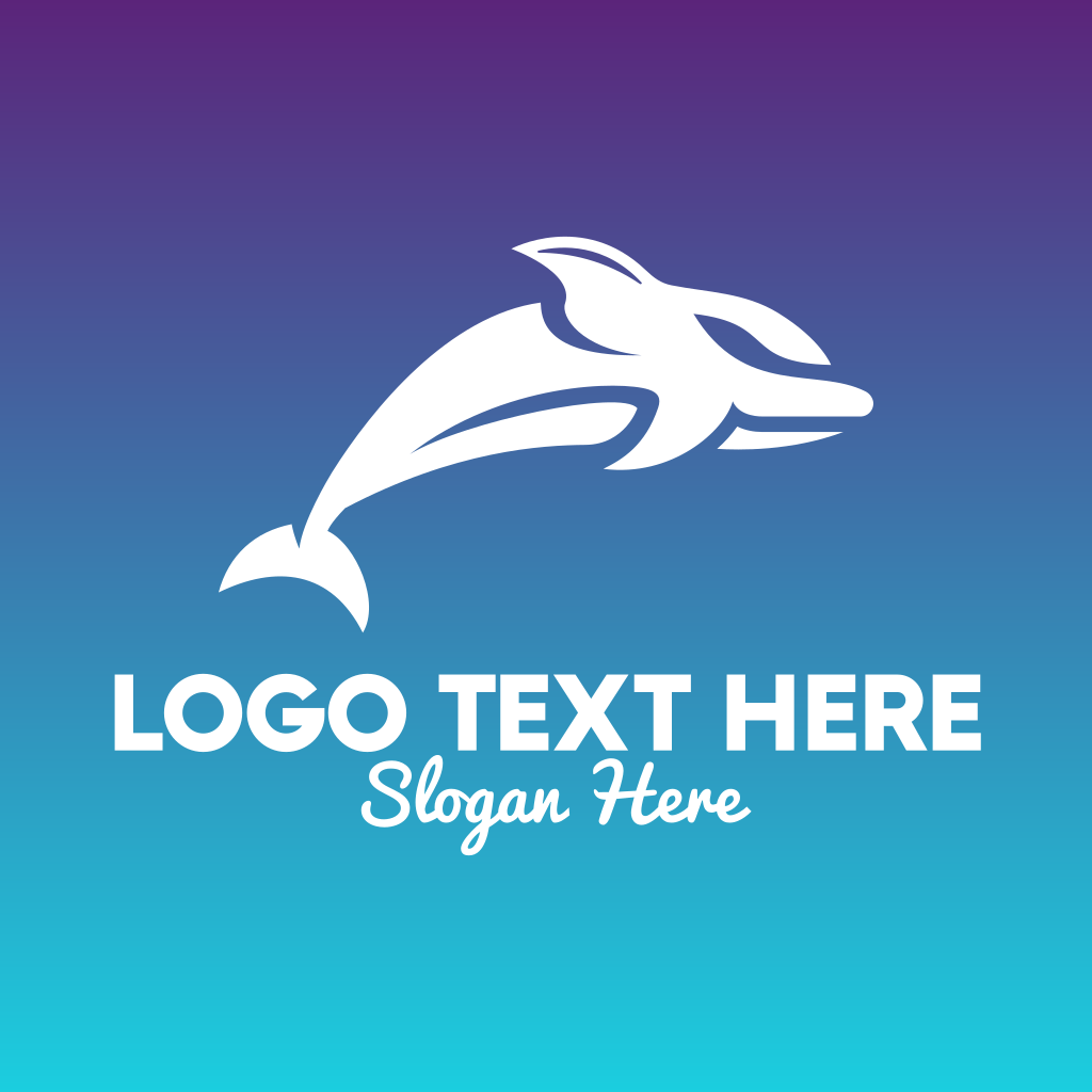 Dolphin Silhouette Logo | BrandCrowd Logo Maker