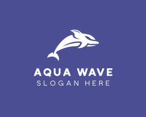 Ocean - Aquatic Ocean Dolphin logo design