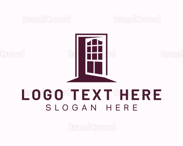 Door Entrance Room Logo