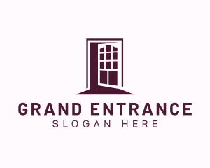 Entrance - Door Entrance Room logo design