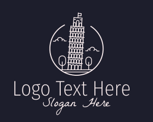 Leaning Tower of Pisa  Logo
