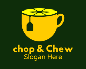 Lemon Tea Cup Logo