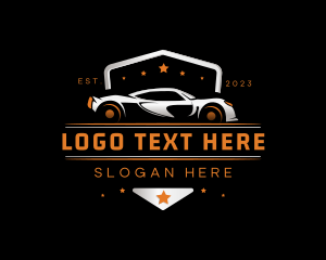 Race - Sports Car Racing logo design