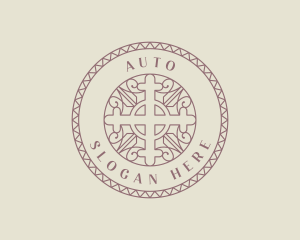 Pastoral - Holy Cross Church logo design
