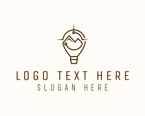 Travel - Navigation Mountain Travel logo design