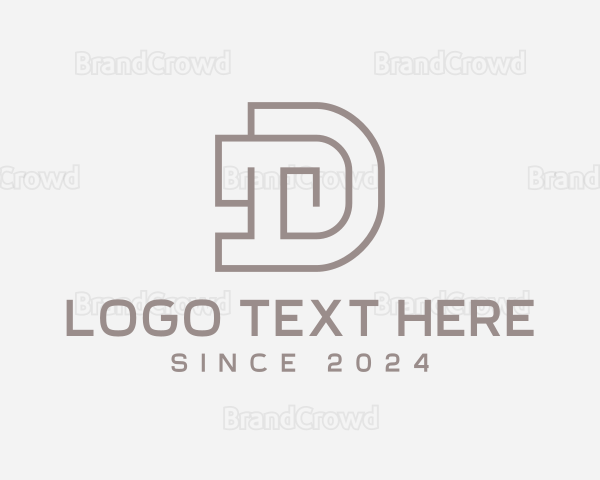 Brown Realty Letter D Logo
