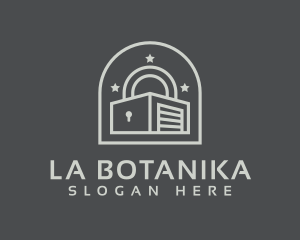 Locksmith - Star Storage Lock logo design