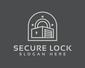 Lock - Star Storage Lock logo design