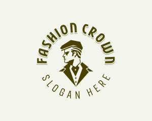 Hat  Male Fashion Model logo design