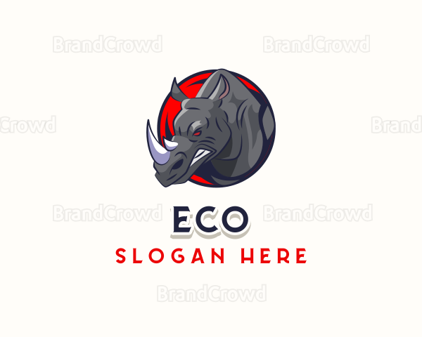 Raging Rhino Gaming Logo