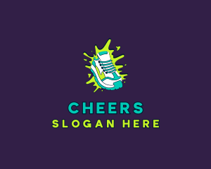 Star - Fashion Splash Sneakers logo design