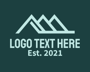 Leasing - Minimalist House Contractor logo design
