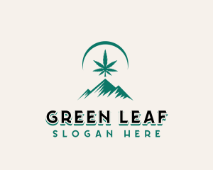 Mountain Weed Cannabis logo design