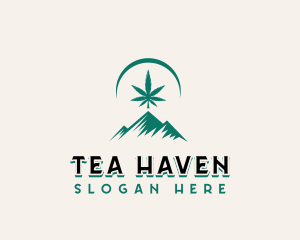 Mountain Weed Cannabis logo design