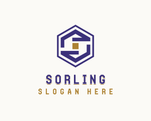 Professional Enterprise Letter S logo design