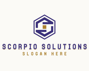 Professional Enterprise Letter S logo design