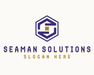 Professional Enterprise Letter S logo design