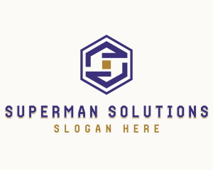 Professional Enterprise Letter S logo design