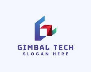 Geometric Marketing Letter G logo design