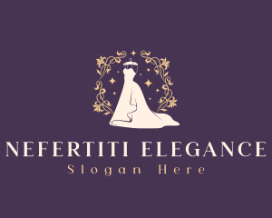 Elegant Wedding Gown logo design