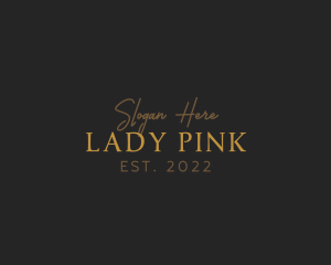 Elegant Gold Business Logo