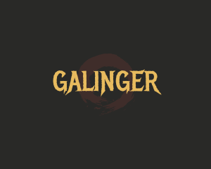 Gothic - Masculine Grunge Brand logo design