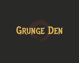 Masculine Grunge Brand logo design