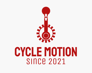 Red Pedals Repair logo design