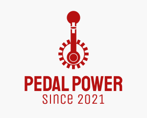 Red Pedals Repair logo design