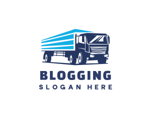Trailer - Vehicle Truck Moving Company logo design