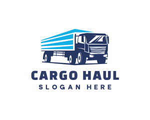 Vehicle Truck Moving Company logo design