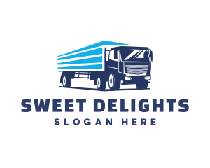 Truckload - Vehicle Truck Moving Company logo design