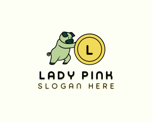 Savings Piggy Coin Logo