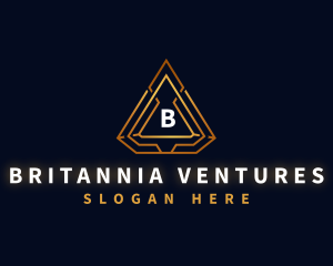 Pyramid Triangle Firm logo design