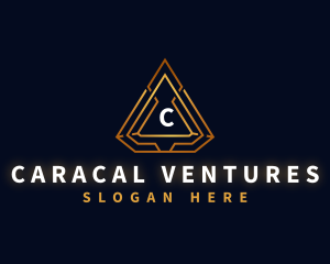 Pyramid Triangle Firm logo design