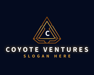 Pyramid Triangle Firm logo design