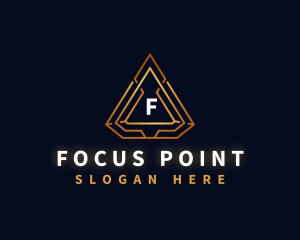 Pyramid Triangle Firm logo design