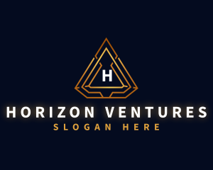 Pyramid Triangle Firm logo design