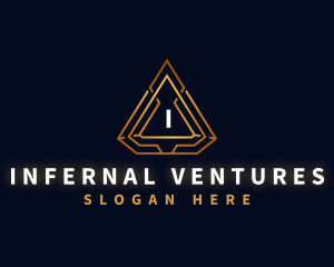 Pyramid Triangle Firm logo design