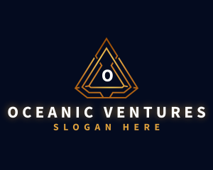 Pyramid Triangle Firm logo design