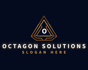 Pyramid Triangle Firm logo design