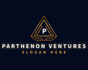 Pyramid Triangle Firm logo design