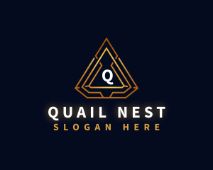 Pyramid Triangle Firm logo design